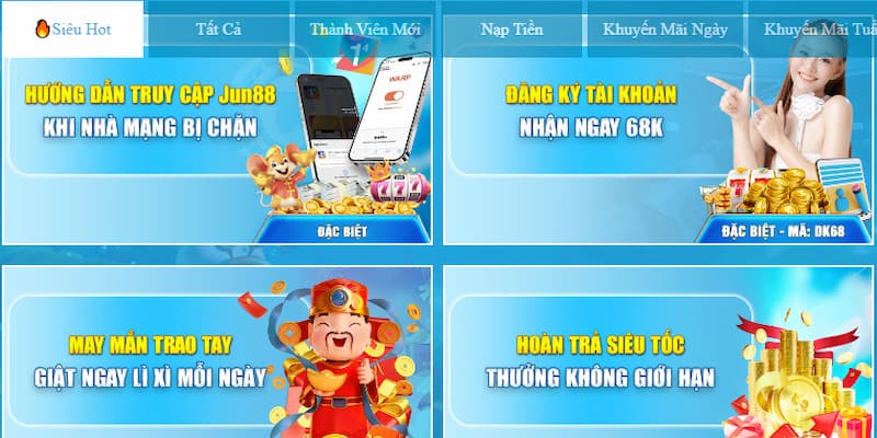 khuyến mãi thể thao Jun88